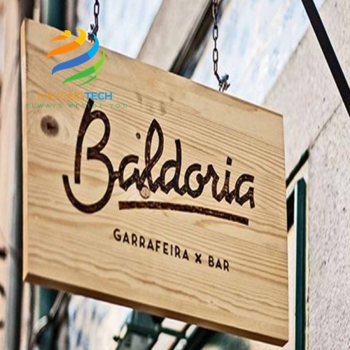 Chuyên làm mua bán bảng hiệu gỗ treo trên mọi chất liệu giá rẻ tại Tphcm, Tây Ninh, Đồng Nai,...